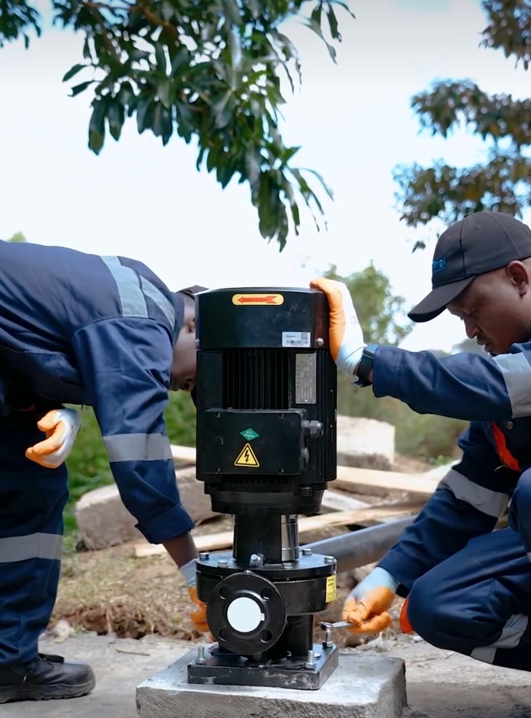 MBUWAS - BABATI MBULU | Solar Water Pump Installation